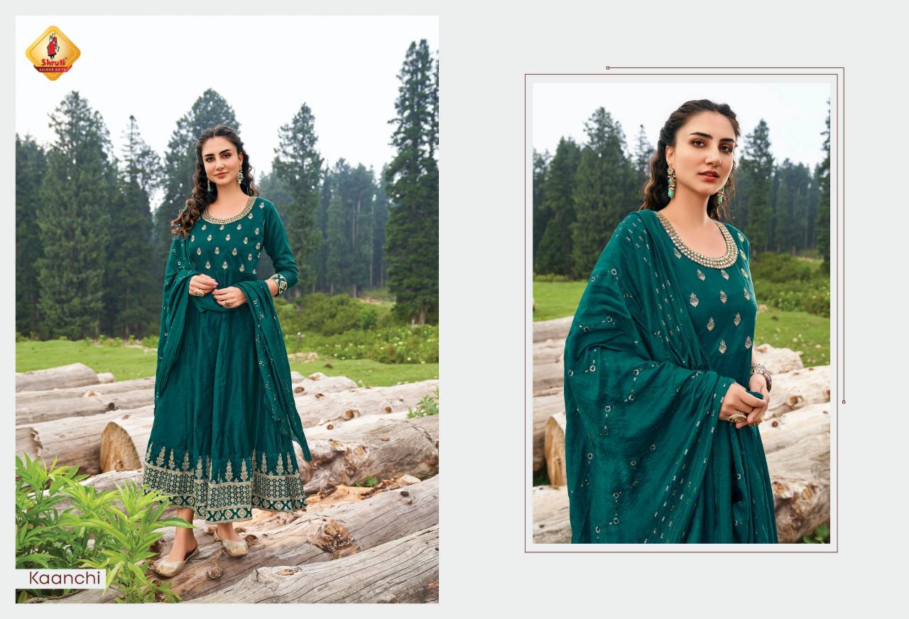 Shruti Alankar Festive Wear Wholesale Anarkali Kurtis With Dupatta

